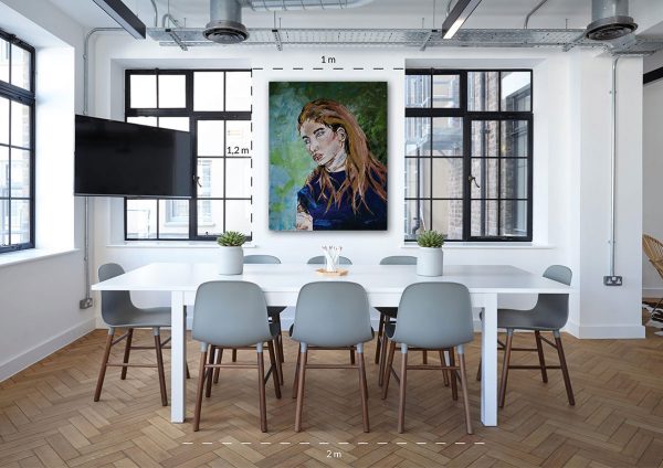 Sarah Burgstaller, Bild "Daydream" im Büro